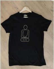 CAMISETA CORPORATIVA LOGO MEDITACION Y CHAKRAS