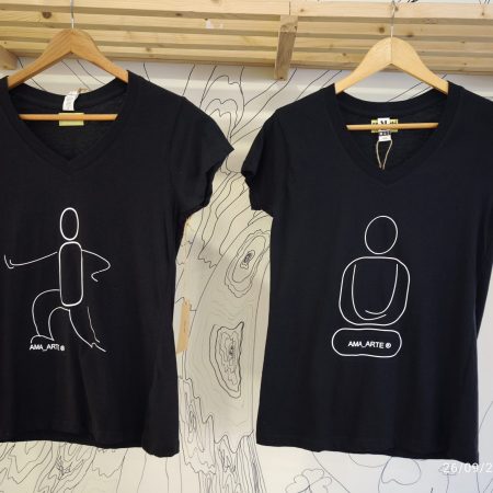 CAMISETA CORPORATIVA LOGOTIPO DE  MEDITACION o TAICHI